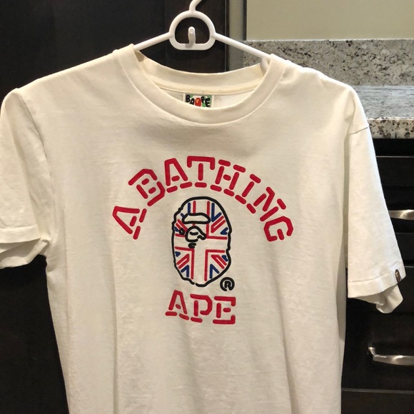 Bape | Shirts | Bape Union Jack Tee London Store Exclusive | Poshmark 